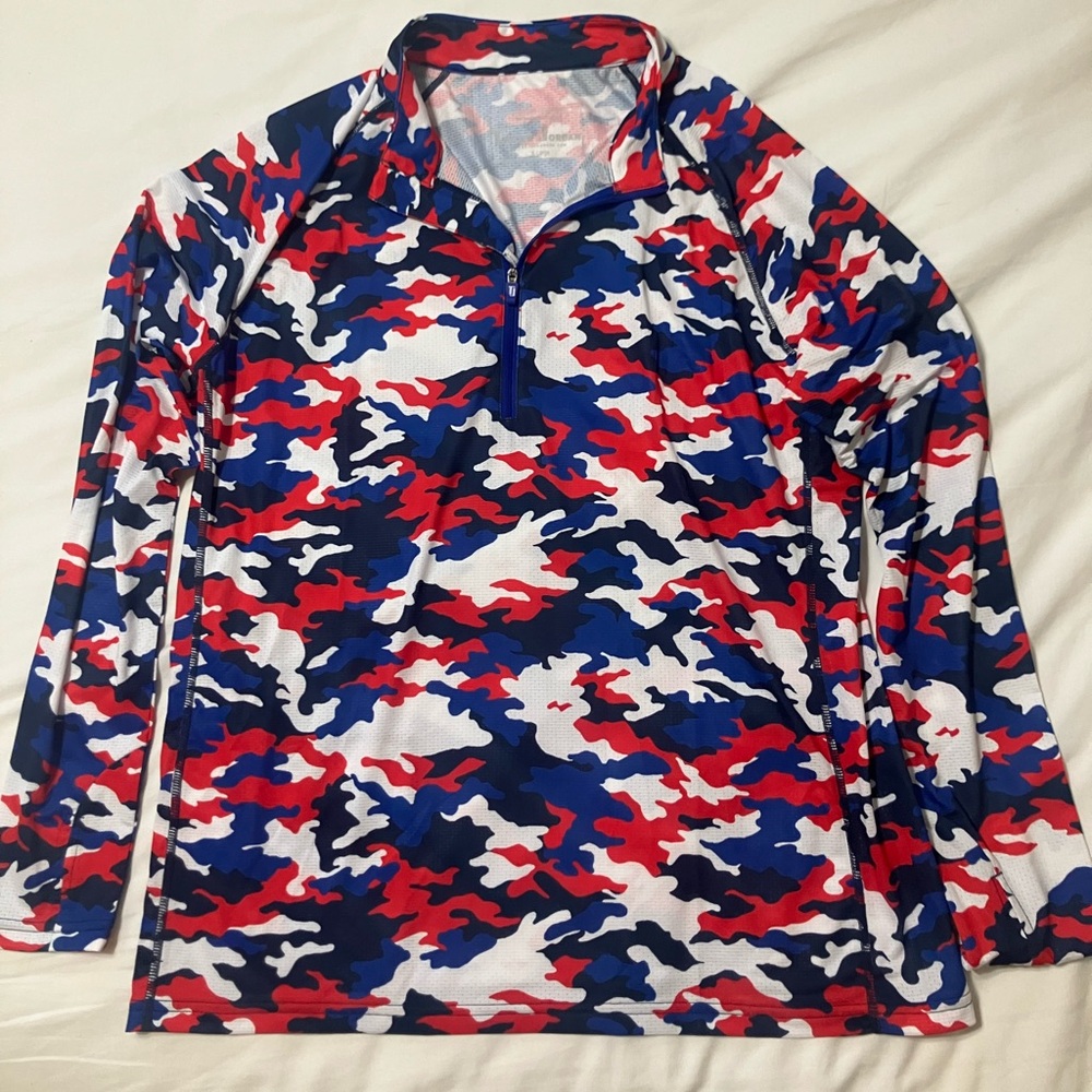 Camouflage Print Women's Sweater
